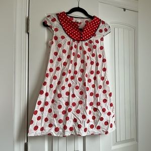 Red Dotted Tunic Shirt - Size S
